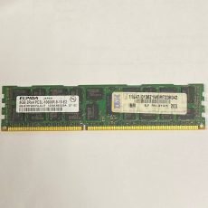 Оперативная память серверная ELPIDA JAPAN DDR3 ECC Registered 8Gb EBJ81RF4ECFA-DJ-F 8GB 2Rx4 PC3L-10600R-9-10-E2 1205AXB0029A D7 S2