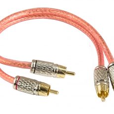 Межблочный кабель 2RCA — 2RCA Aura RCA-2202 (20 см.)