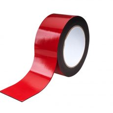 Лента клейкая AURA ZTC-E505F (скотч) черная, двусторонняя, на вспененной основе 50 мм ширина, толщина 1 мм, рулон 5 метров