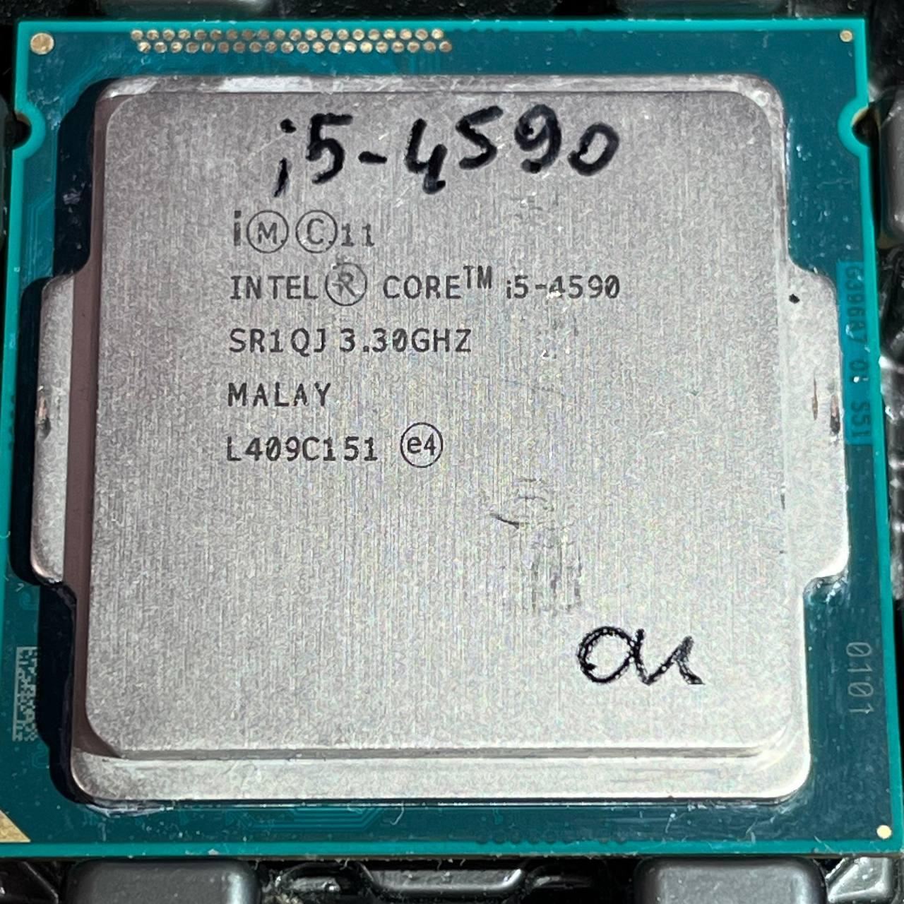 Intel i5 4590. Intel Core i5-4590. I5 4590. Метки на процессоре.